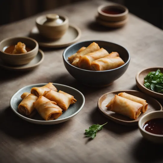Lumpiang Shanghai with Vegan Ground Pork
