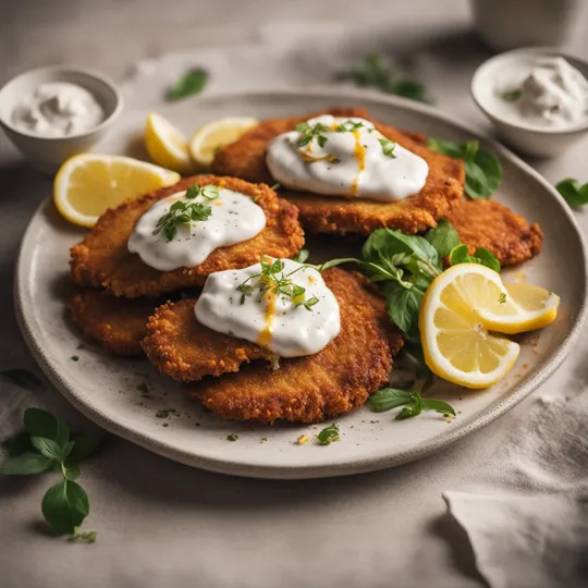 Schnitzel-Style Zucchini with Herb Quark
