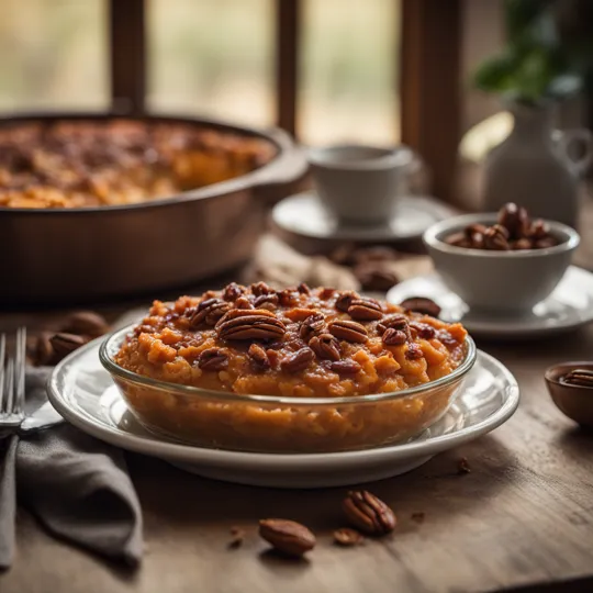 Sweet Potato Cornbread Casserole