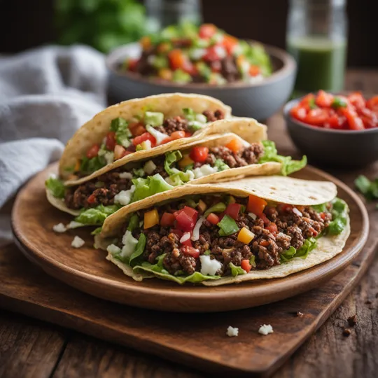 Zesty Southwestern Black Bean Tacos